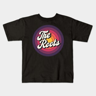 The Roots / Retro Circle Kids T-Shirt